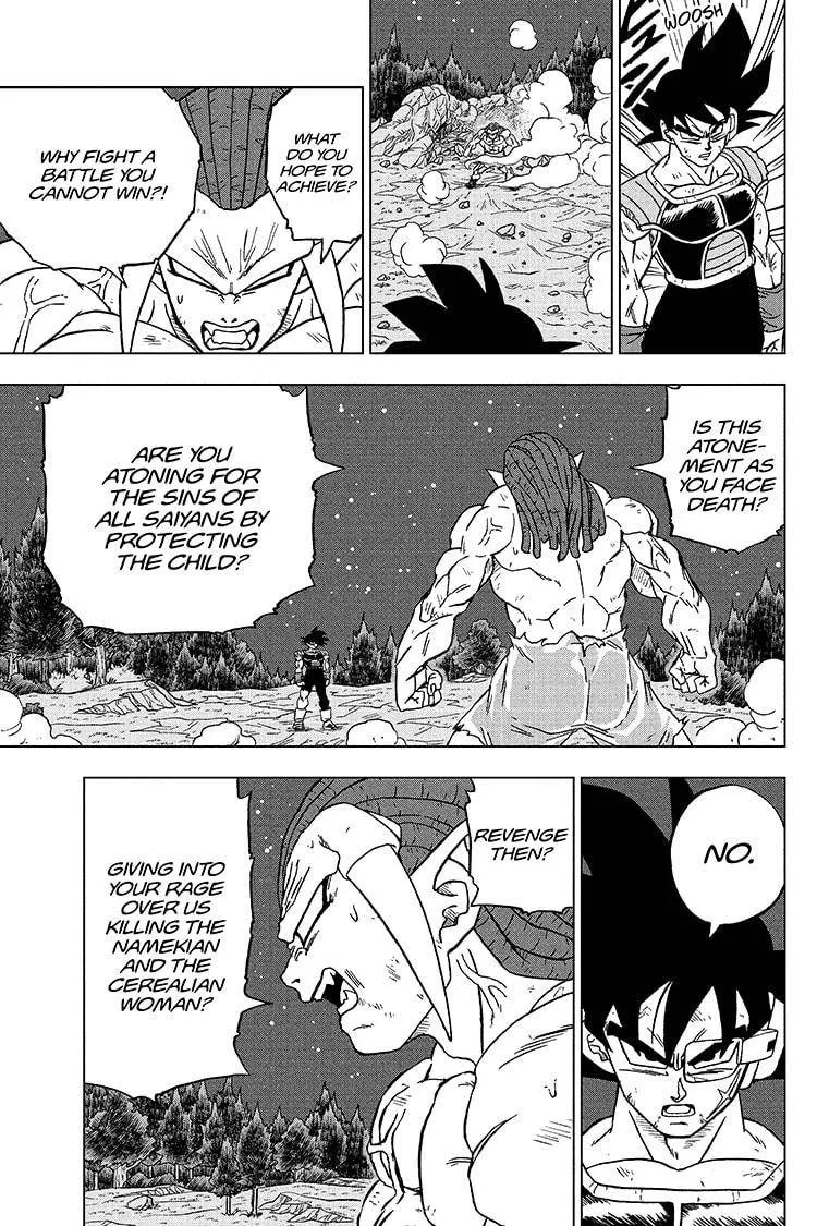 Dragon Ball Super Manga Chapter 83 page 31 - Bardock Vs. Gas, Part 2