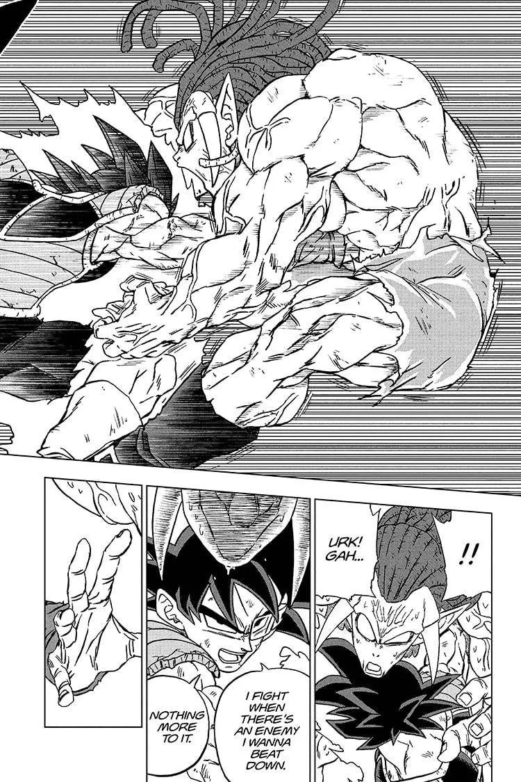 Dragon Ball Super Manga Chapter 83 page 34 - Bardock Vs. Gas, Part 2
