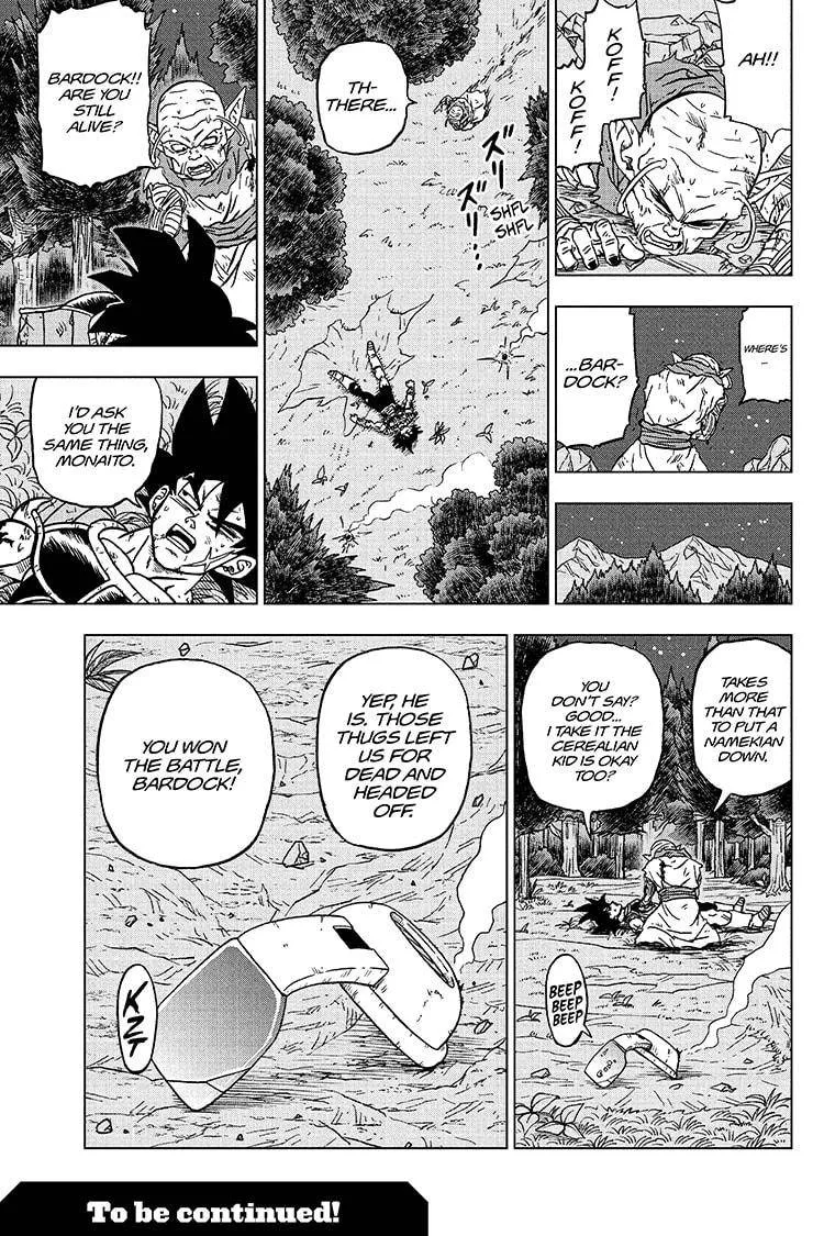 Dragon Ball Super Manga Chapter 83 page 45 - Bardock Vs. Gas, Part 2