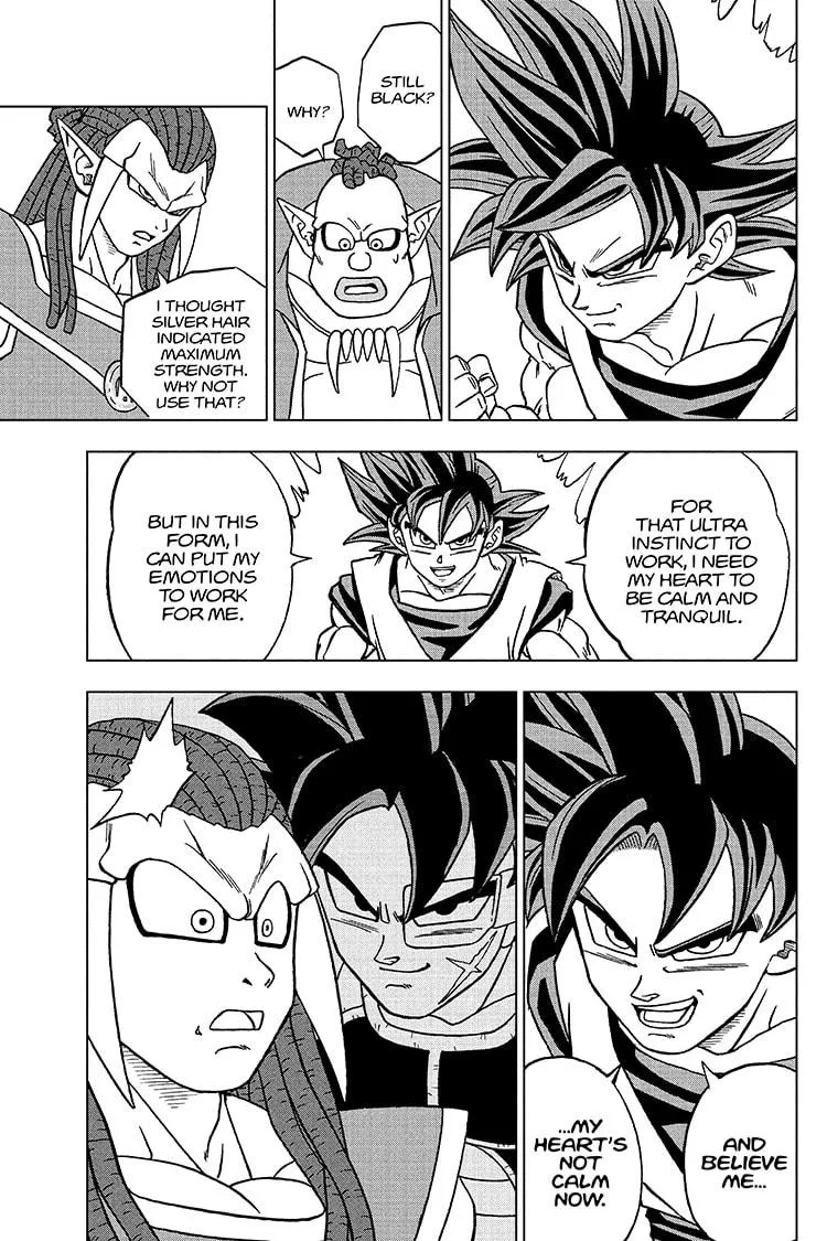 Dragon Ball Super Manga Chapter 85 page 25 - To Each His Own Answer