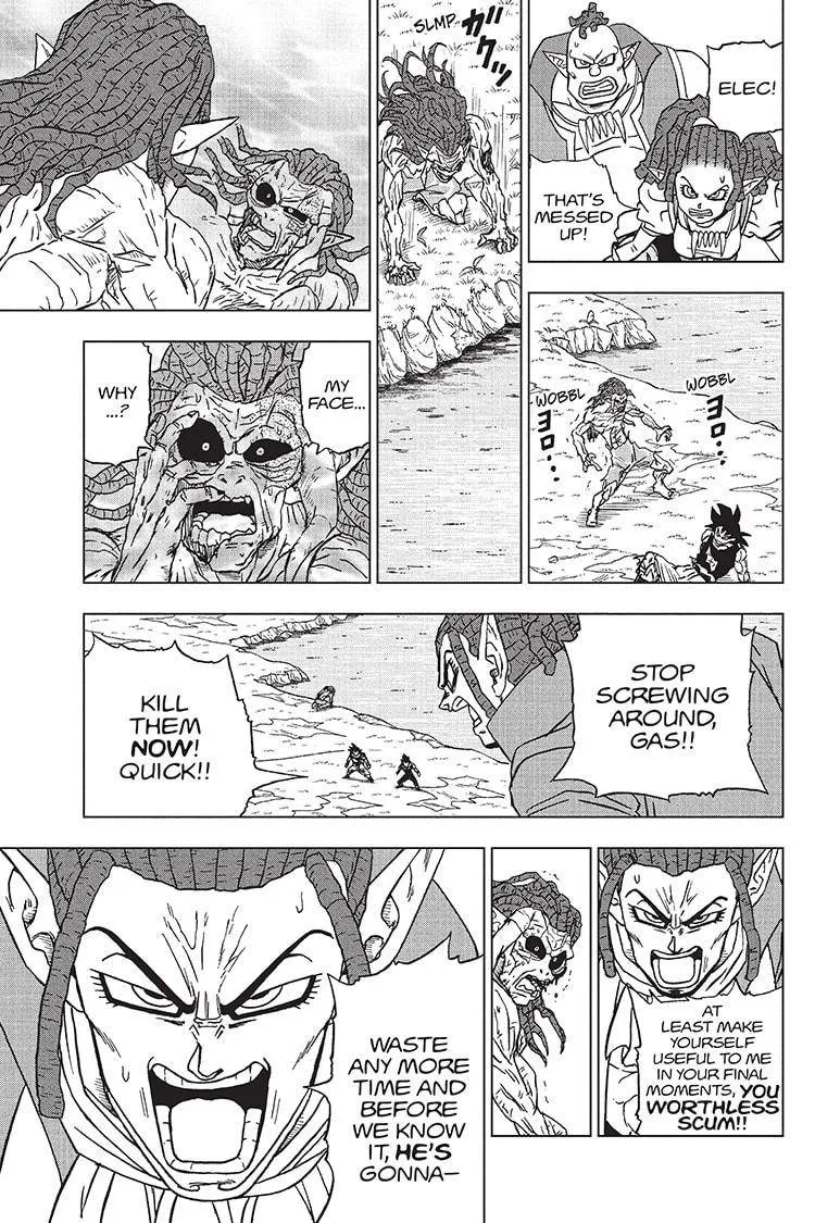 Dragon Ball Super Manga Chapter 87 page 21 - The Universe's Strongest Appears
