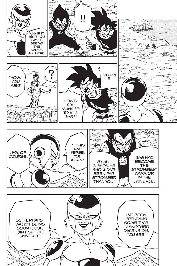 Dragon Ball Super Manga Chapter 87 page 32 - The Universe's Strongest Appears