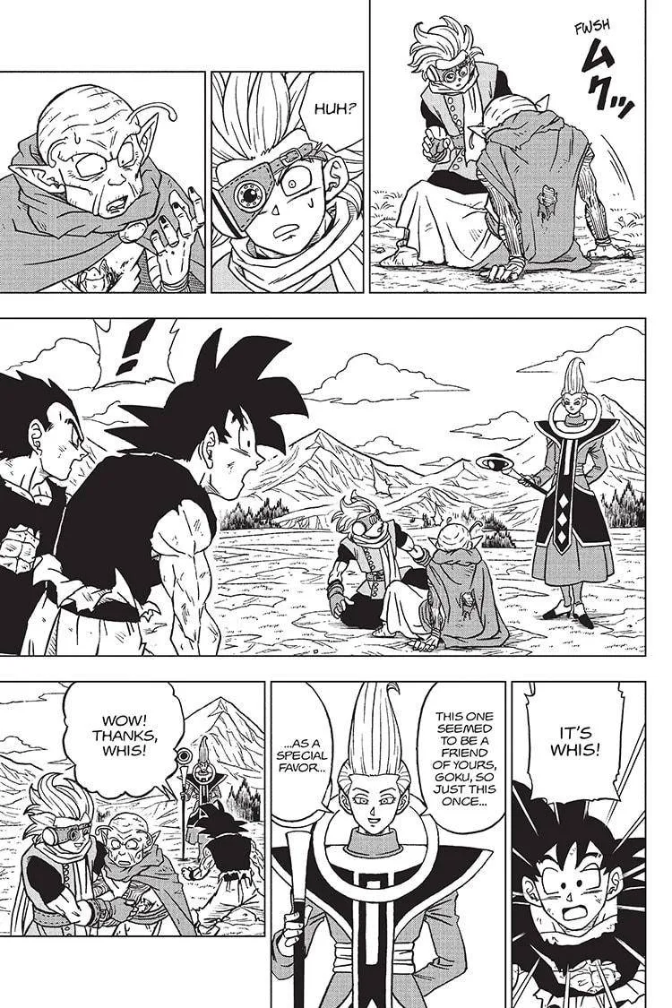 Dragon Ball Super Manga Chapter 87 page 41 - The Universe's Strongest Appears
