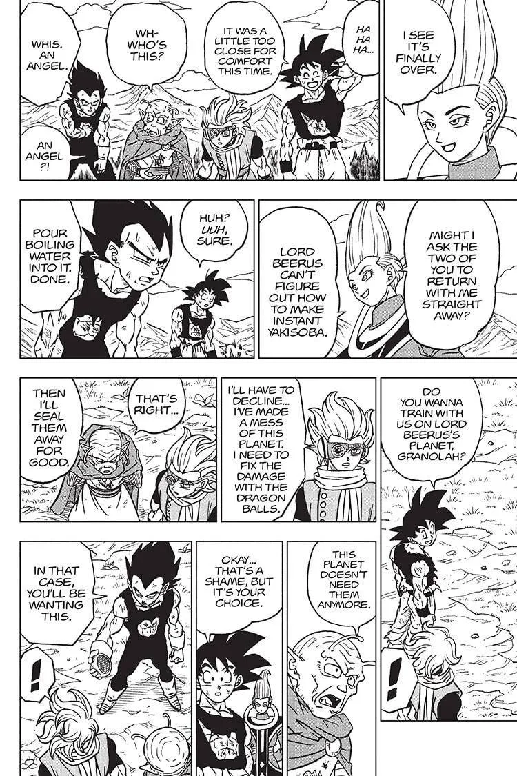 Dragon Ball Super Manga Chapter 87 page 42 - The Universe's Strongest Appears