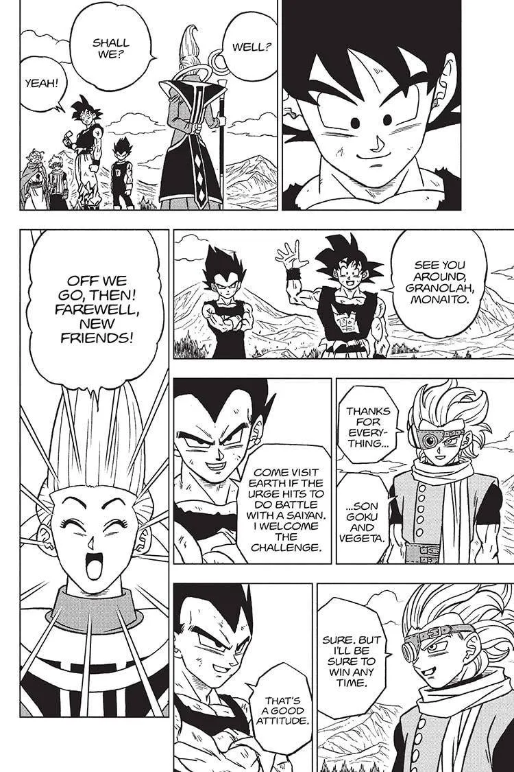 Dragon Ball Super Manga Chapter 87 page 44 - The Universe's Strongest Appears