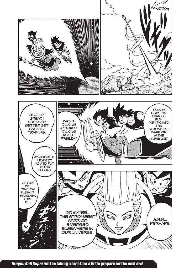 Dragon Ball Super Manga Chapter 87 page 45 - The Universe's Strongest Appears