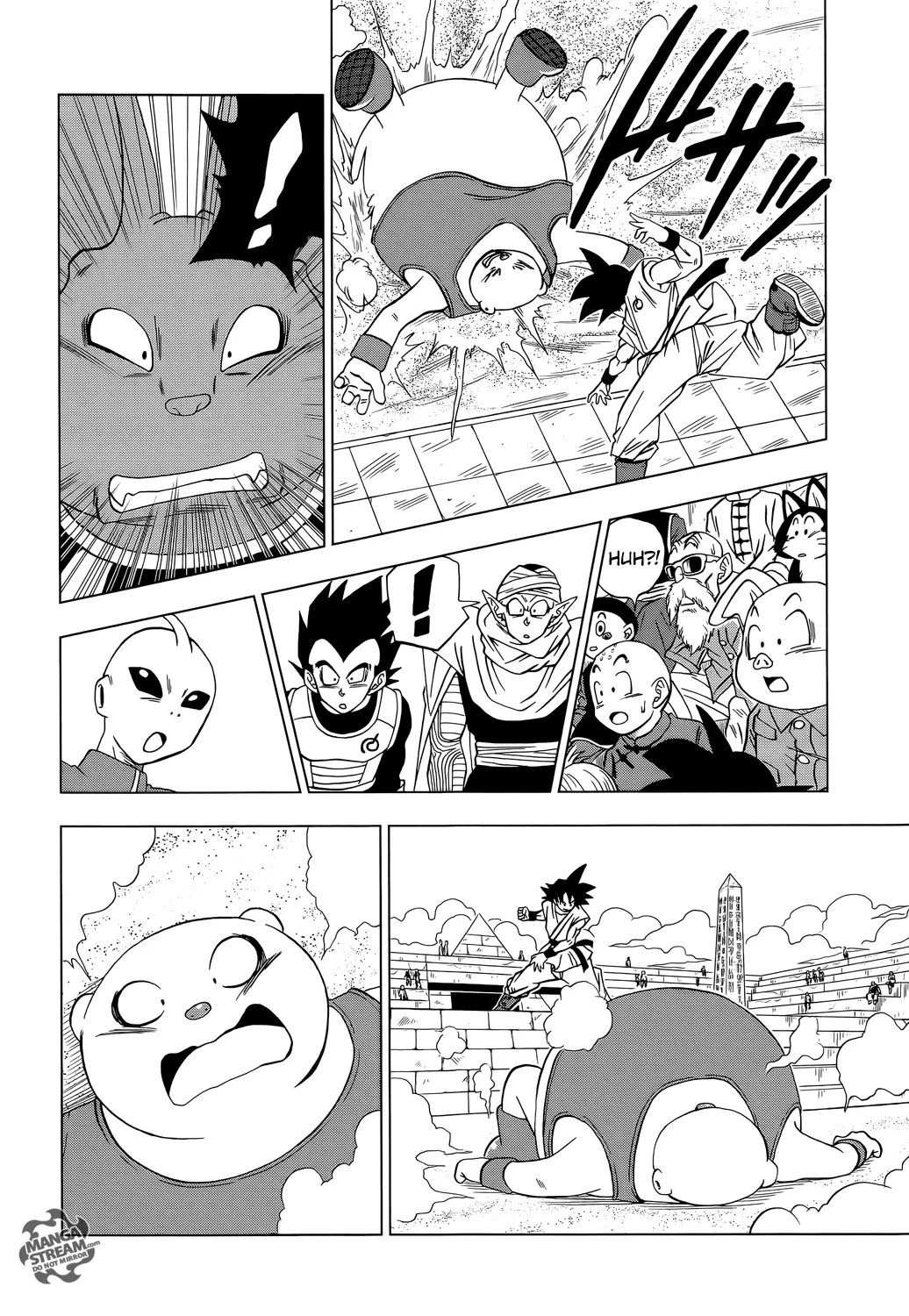 Dragon Ball Super Manga Chapter 9 page 10 - Goku vs. Botamo