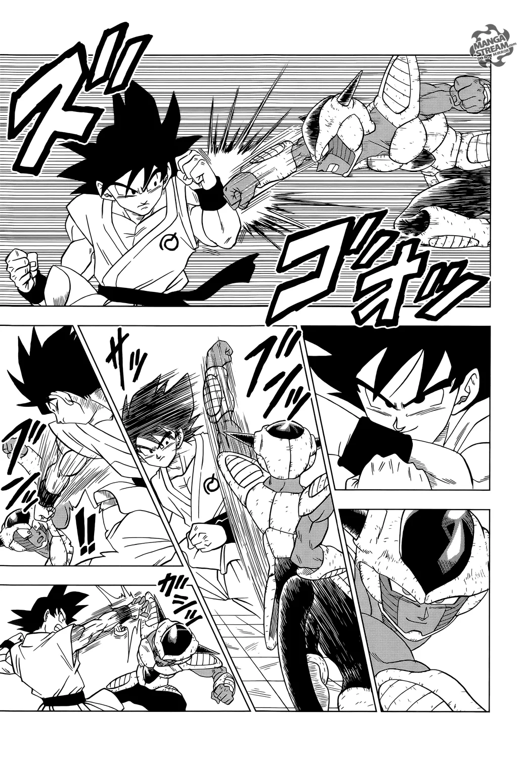 Dragon Ball Super Manga Chapter 9 page 15 - Goku vs. Botamo