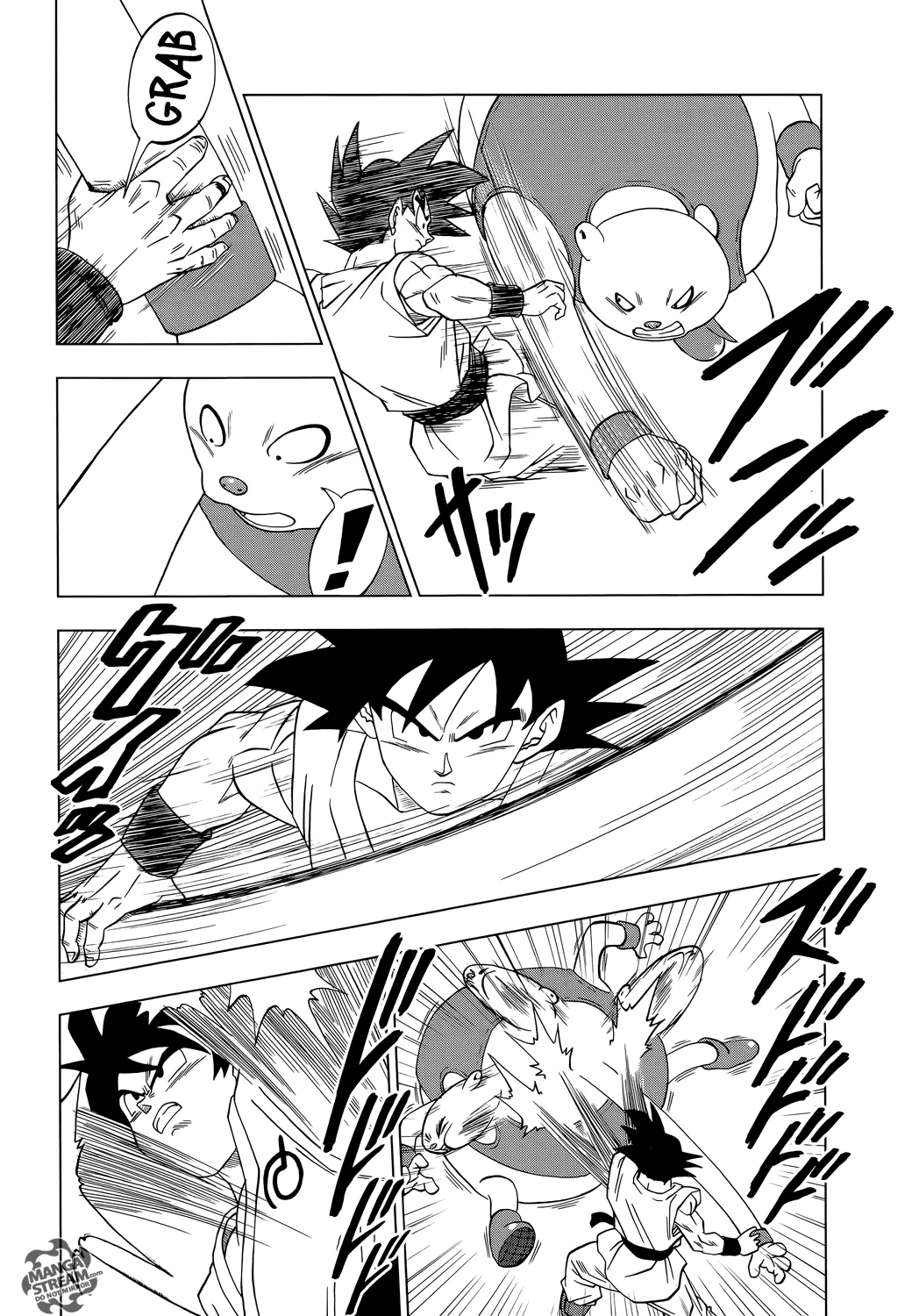 Dragon Ball Super Manga Chapter 9 page 2 - Goku vs. Botamo