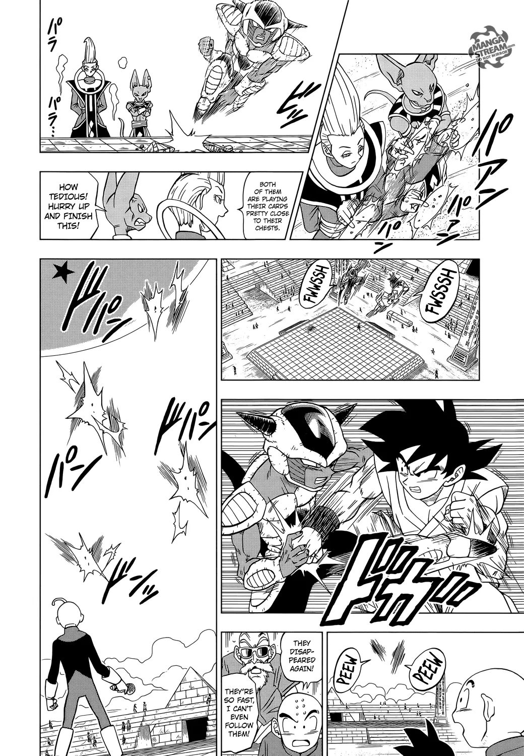 Dragon Ball Super Manga Chapter 9 page 20 - Goku vs. Botamo