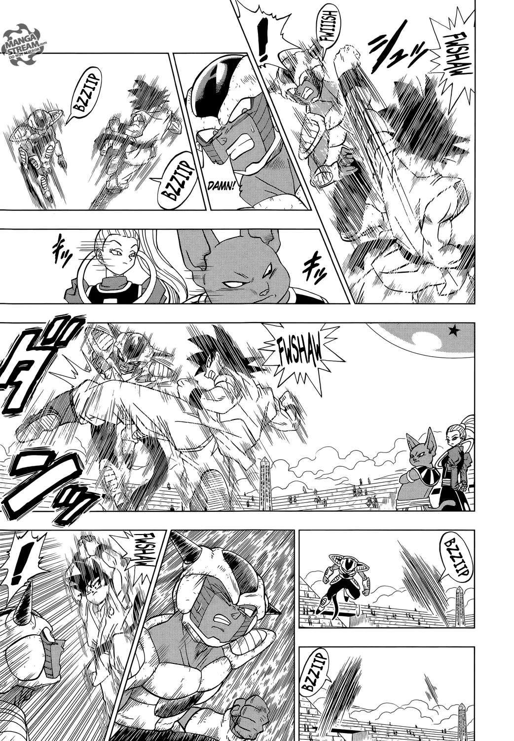 Dragon Ball Super Manga Chapter 9 page 21 - Goku vs. Botamo