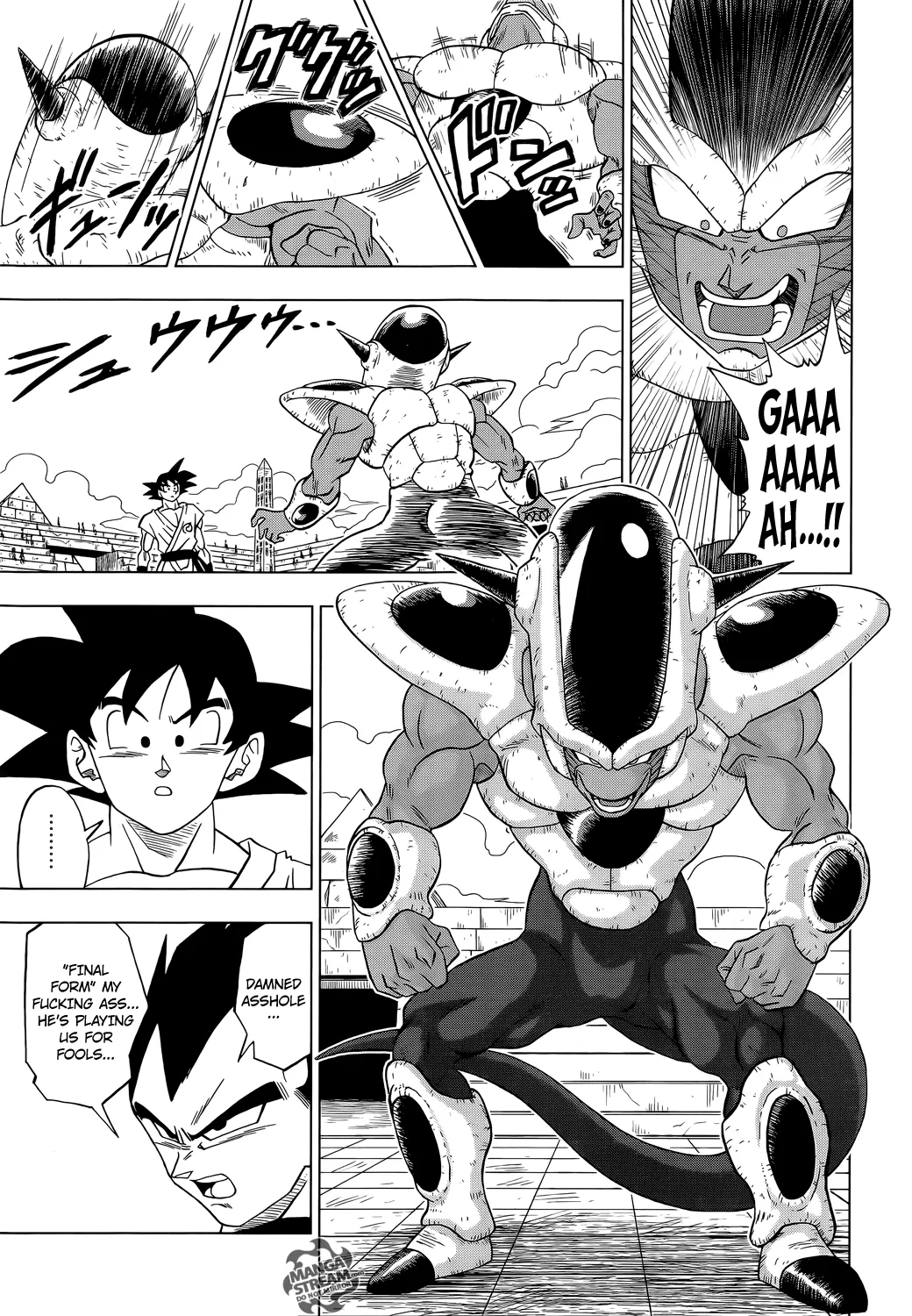 Dragon Ball Super Manga Chapter 9 page 25 - Goku vs. Botamo