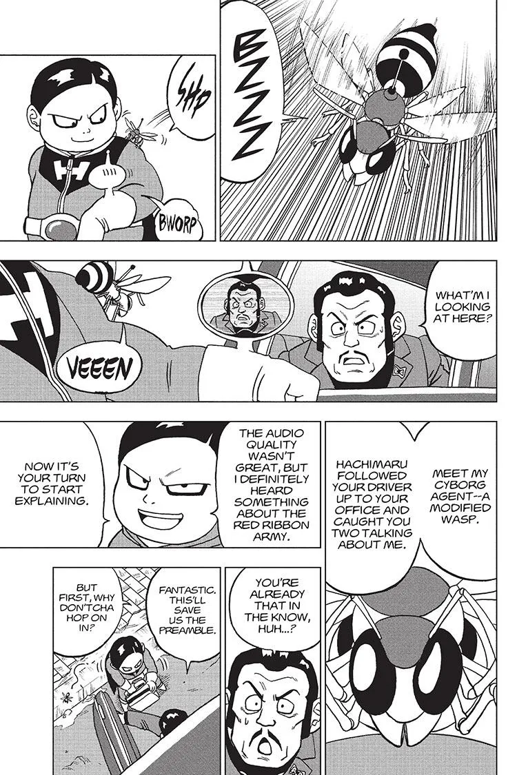 Dragon Ball Super Manga Chapter 91 page 14 - The Red Ribbon Army's Revival