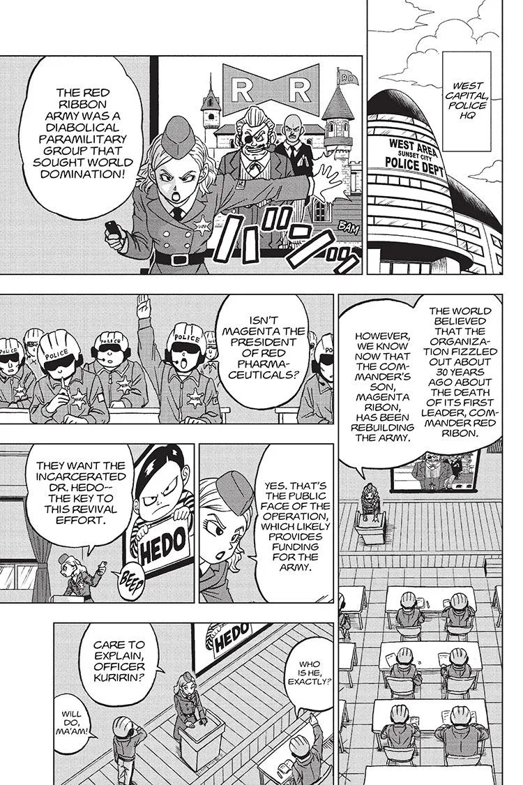 Dragon Ball Super Manga Chapter 91 page 8 - The Red Ribbon Army's Revival