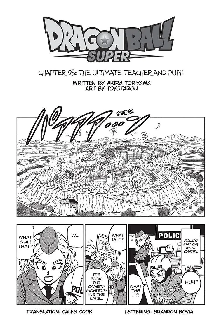 Dragon Ball Super Manga Chapter 95 page 1 - The Ultimate Teacher and Pupil