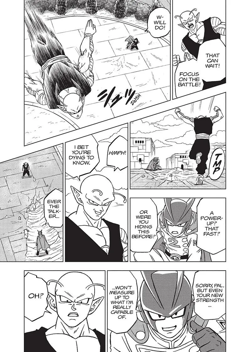 Dragon Ball Super Manga Chapter 95 page 17 - The Ultimate Teacher and Pupil