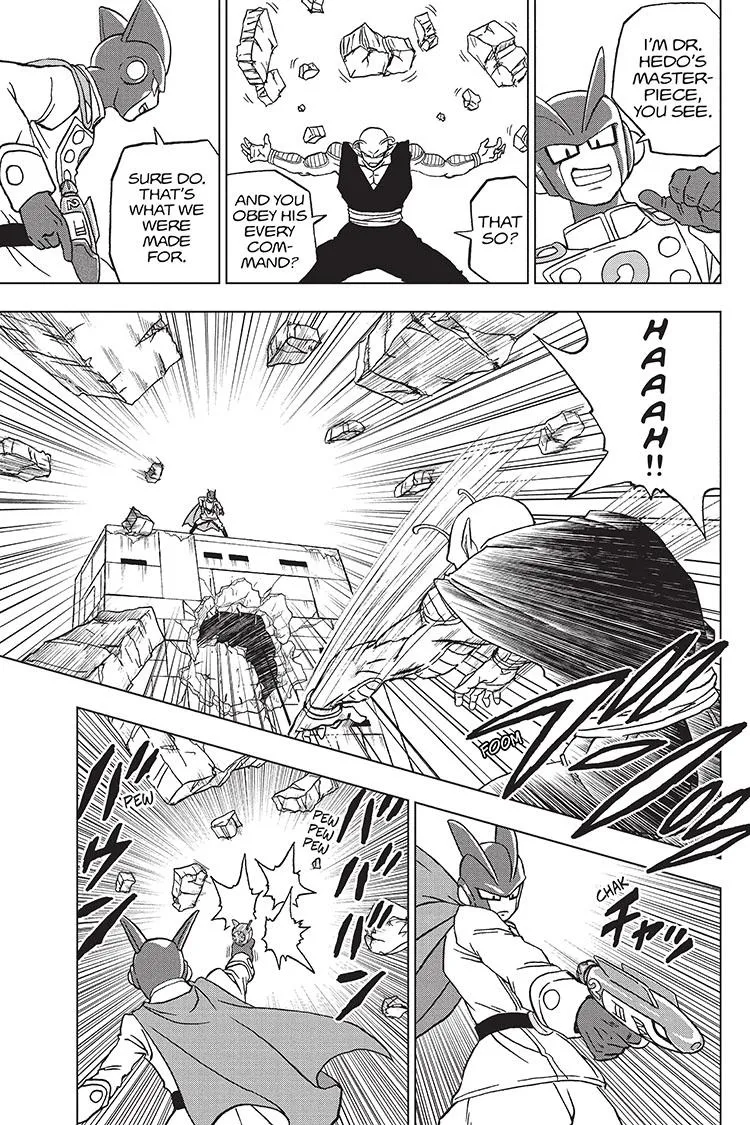 Dragon Ball Super Manga Chapter 95 page 21 - The Ultimate Teacher and Pupil