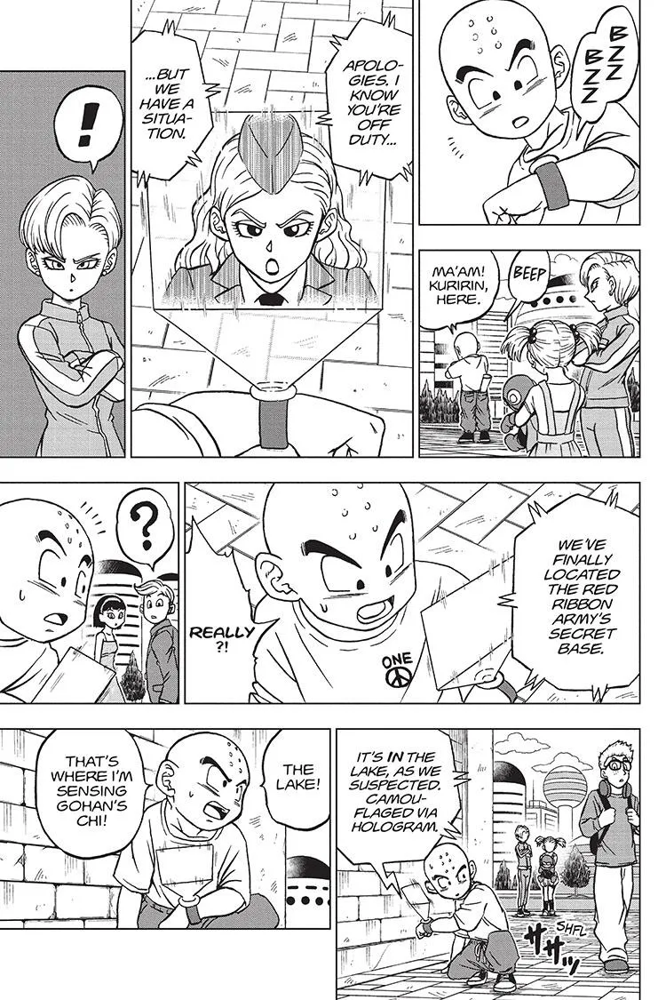 Dragon Ball Super Manga Chapter 95 page 3 - The Ultimate Teacher and Pupil