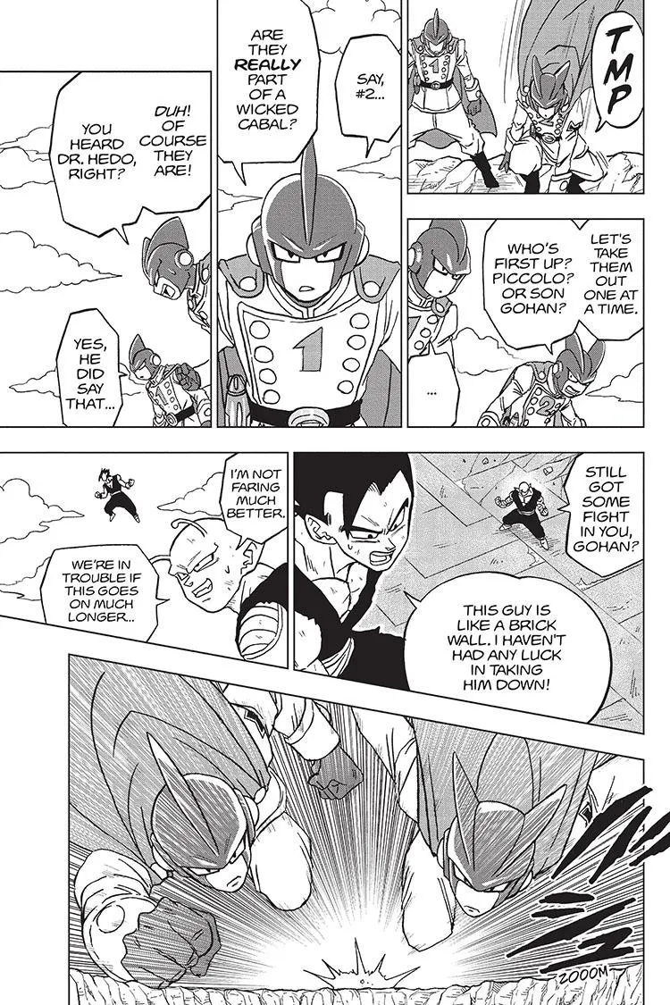 Dragon Ball Super Manga Chapter 95 page 32 - The Ultimate Teacher and Pupil