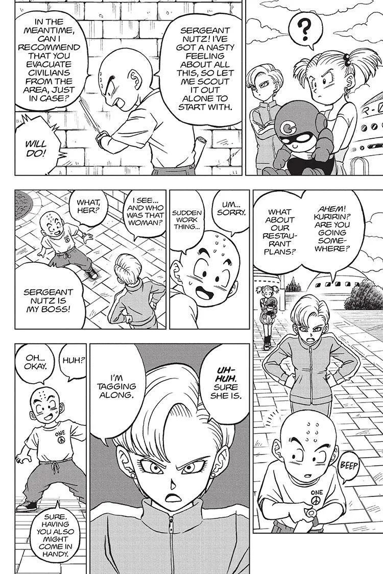 Dragon Ball Super Manga Chapter 95 page 4 - The Ultimate Teacher and Pupil