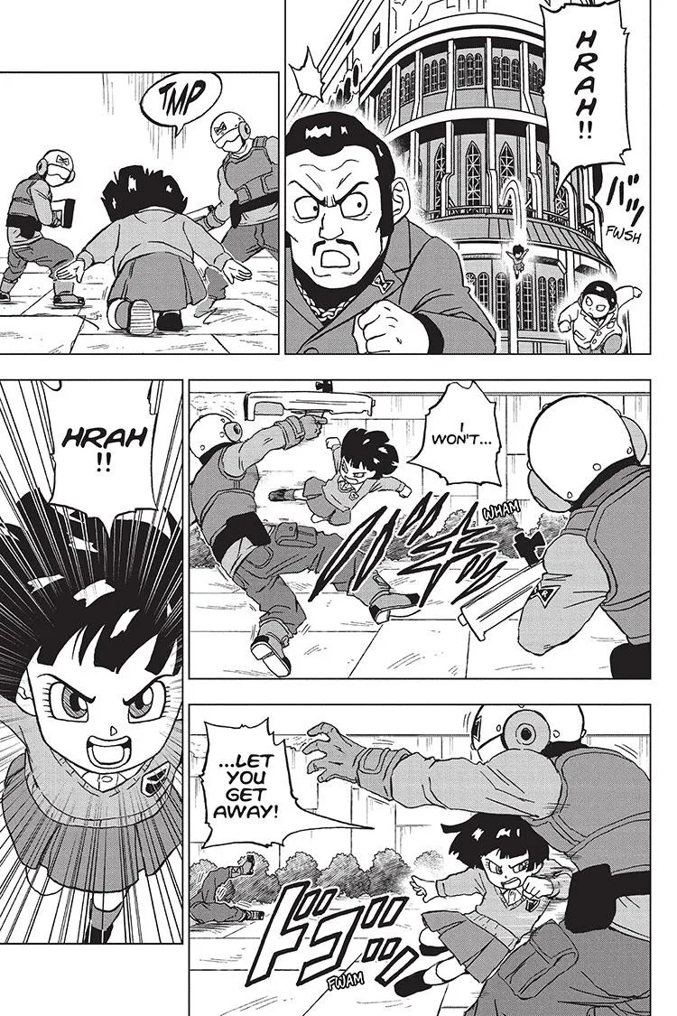 Dragon Ball Super Manga Chapter 96 page 13 - Saiyamen, On the Scene!