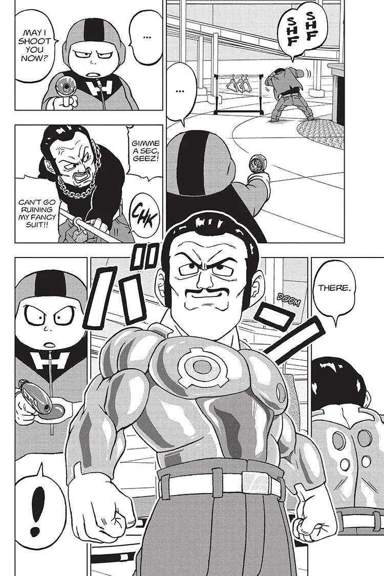 Dragon Ball Super Manga Chapter 96 page 22 - Saiyamen, On the Scene!