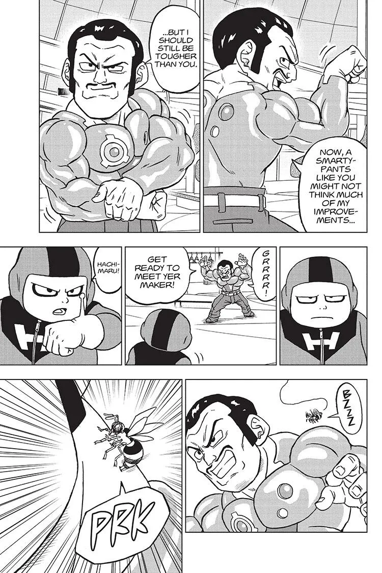 Dragon Ball Super Manga Chapter 96 page 23 - Saiyamen, On the Scene!