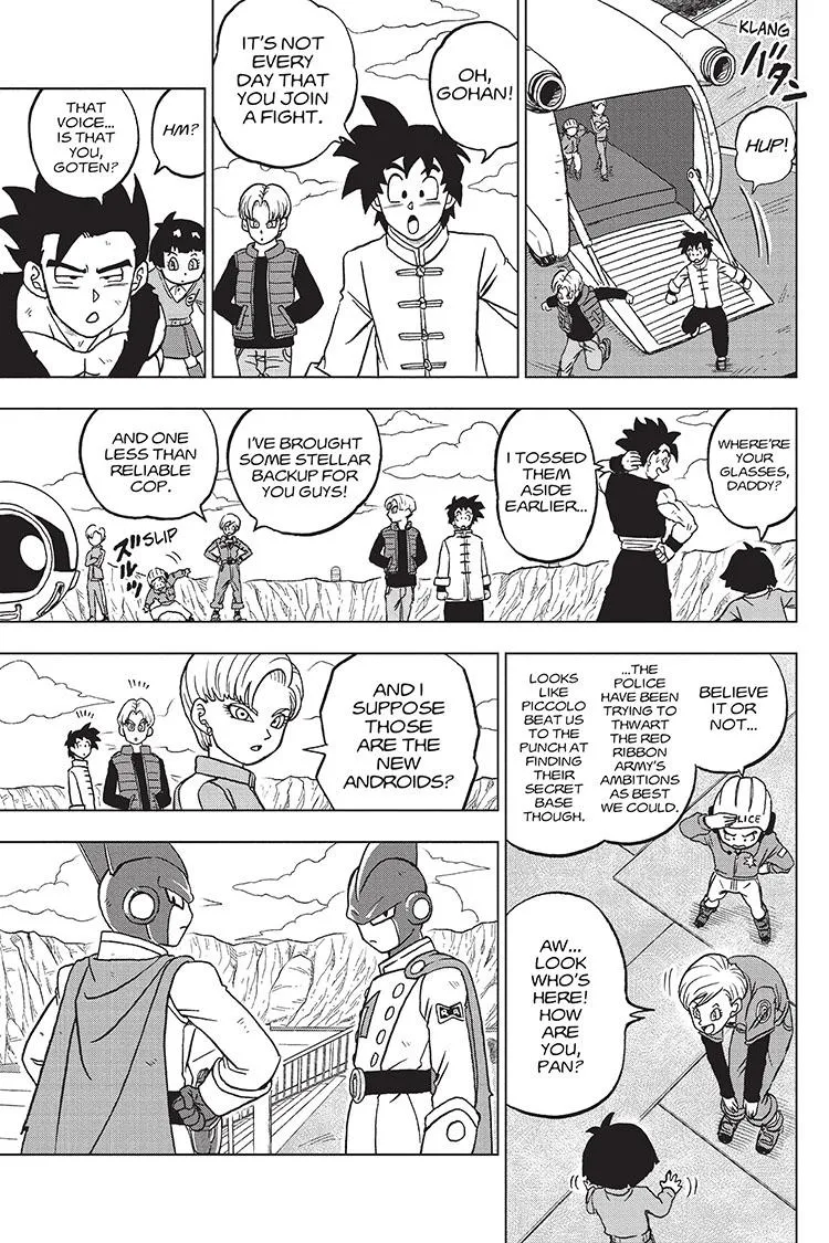Dragon Ball Super Manga Chapter 96 page 27 - Saiyamen, On the Scene!