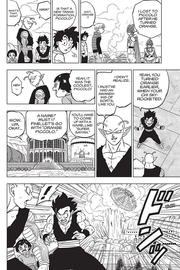 Dragon Ball Super Manga Chapter 96 page 30 - Saiyamen, On the Scene!