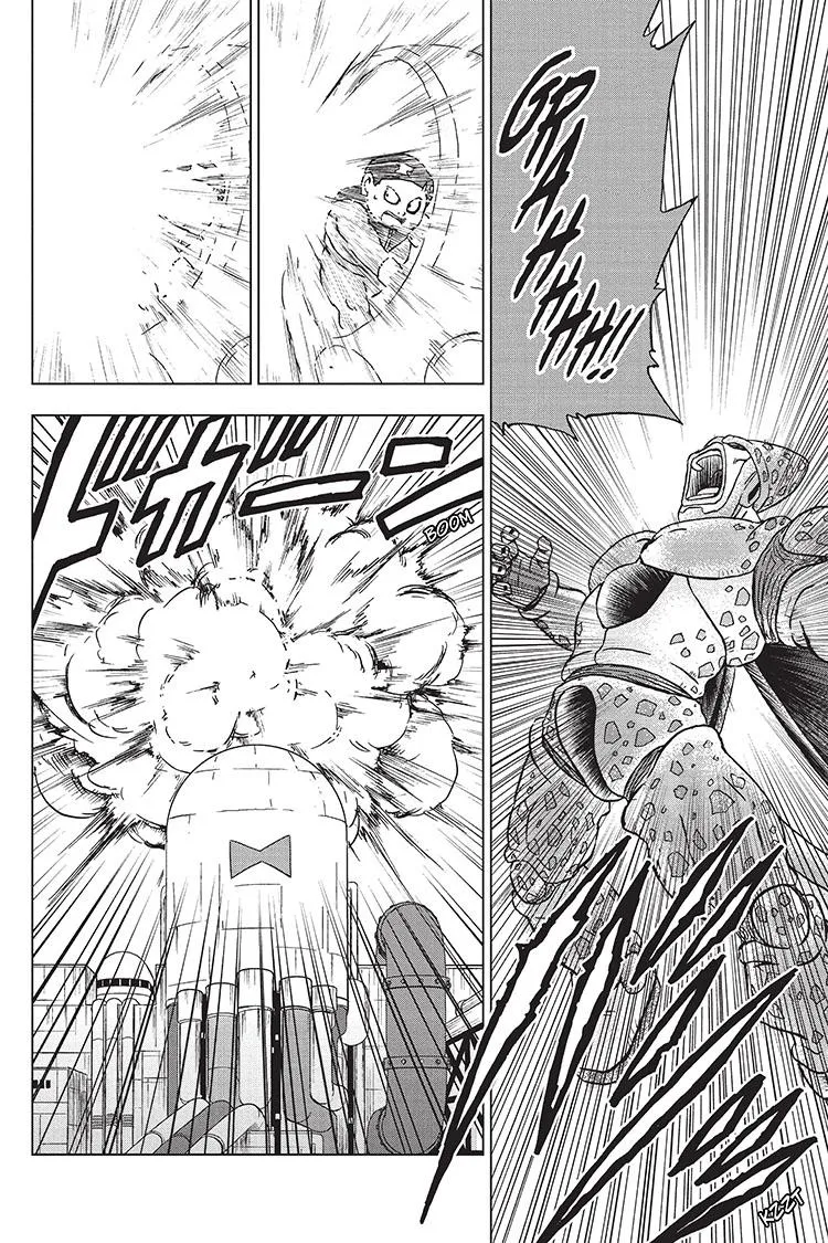 Dragon Ball Super Manga Chapter 96 page 35 - Saiyamen, On the Scene!