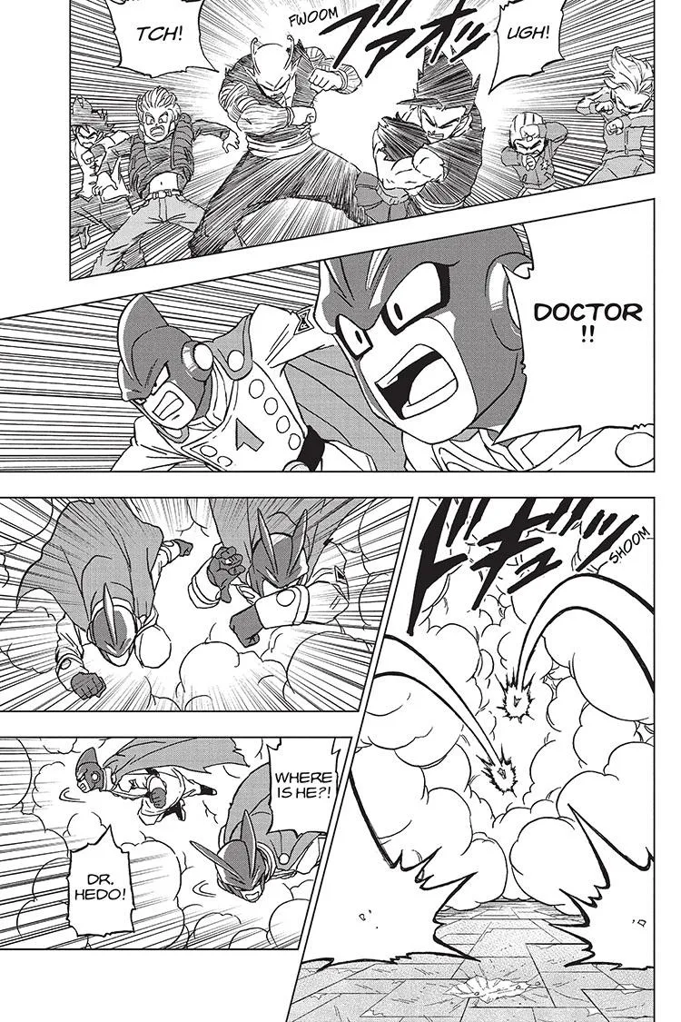Dragon Ball Super Manga Chapter 96 page 36 - Saiyamen, On the Scene!