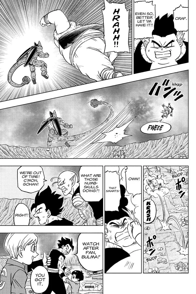 Dragon Ball Super Manga Chapter 97 page 24 - Rampaging Cell Max