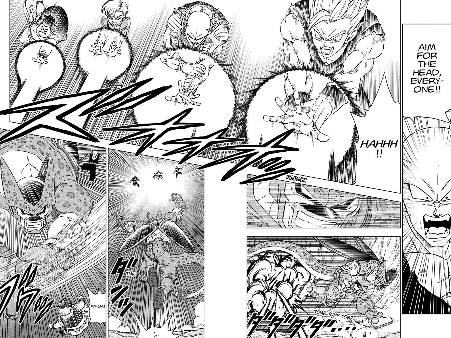 Dragon Ball Super Manga Chapter 97 page 31 - Rampaging Cell Max