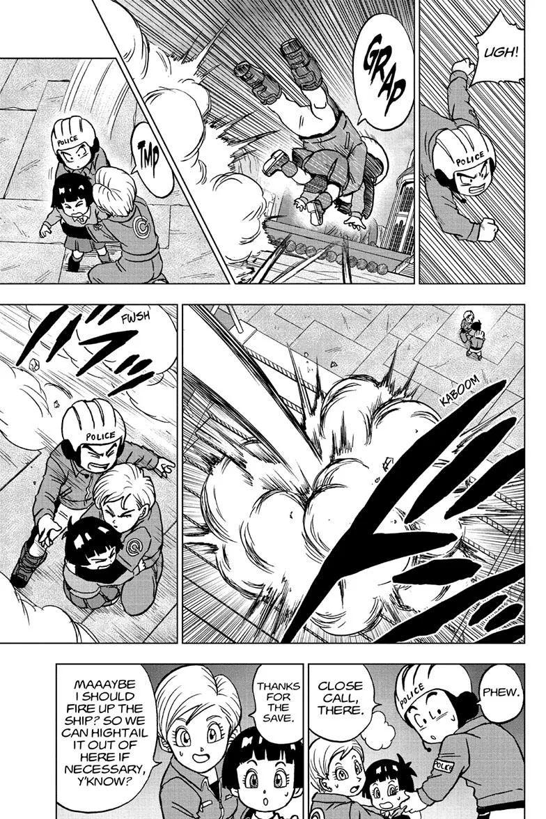 Dragon Ball Super Manga Chapter 97 page 40 - Rampaging Cell Max
