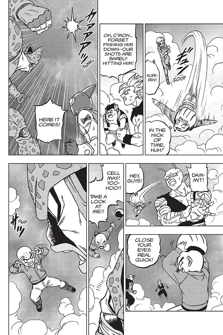 Dragon Ball Super Manga Chapter 98 page 10 - Gamma 2's Resolve