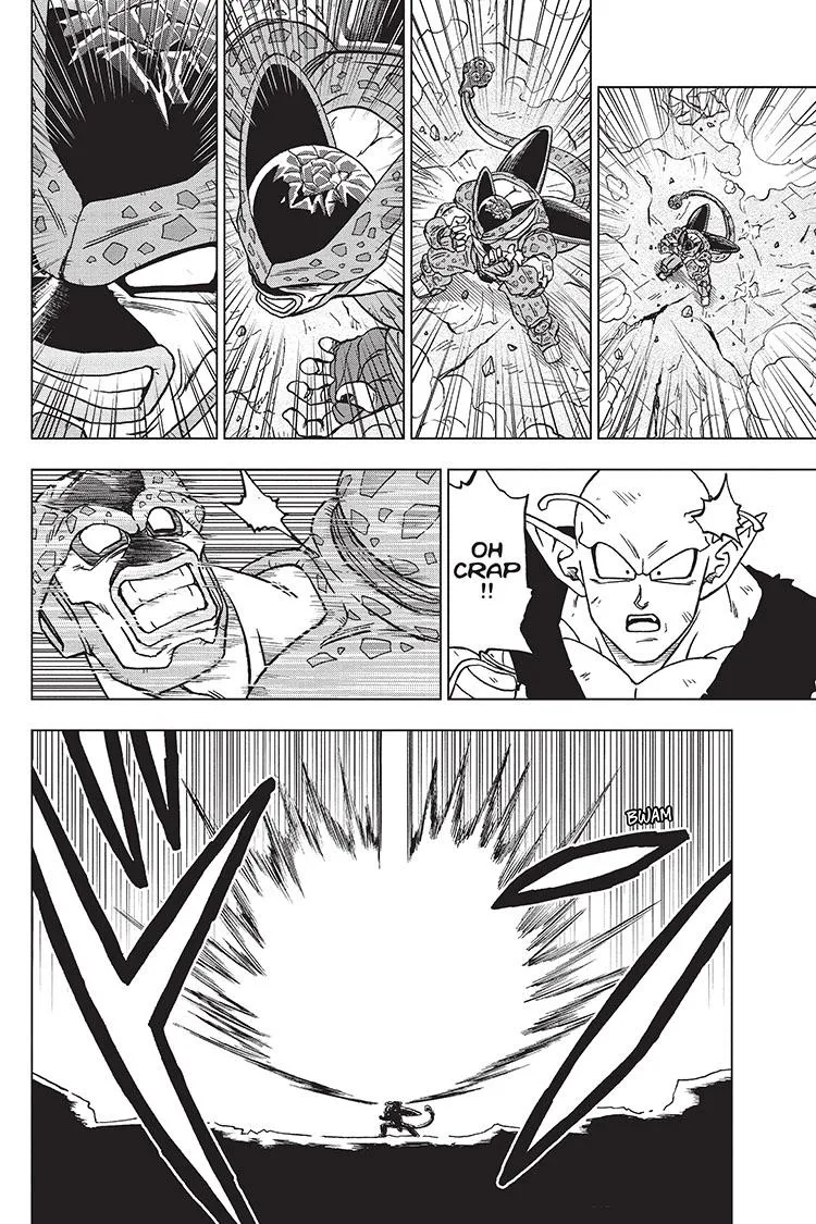 Dragon Ball Super Manga Chapter 98 page 14 - Gamma 2's Resolve