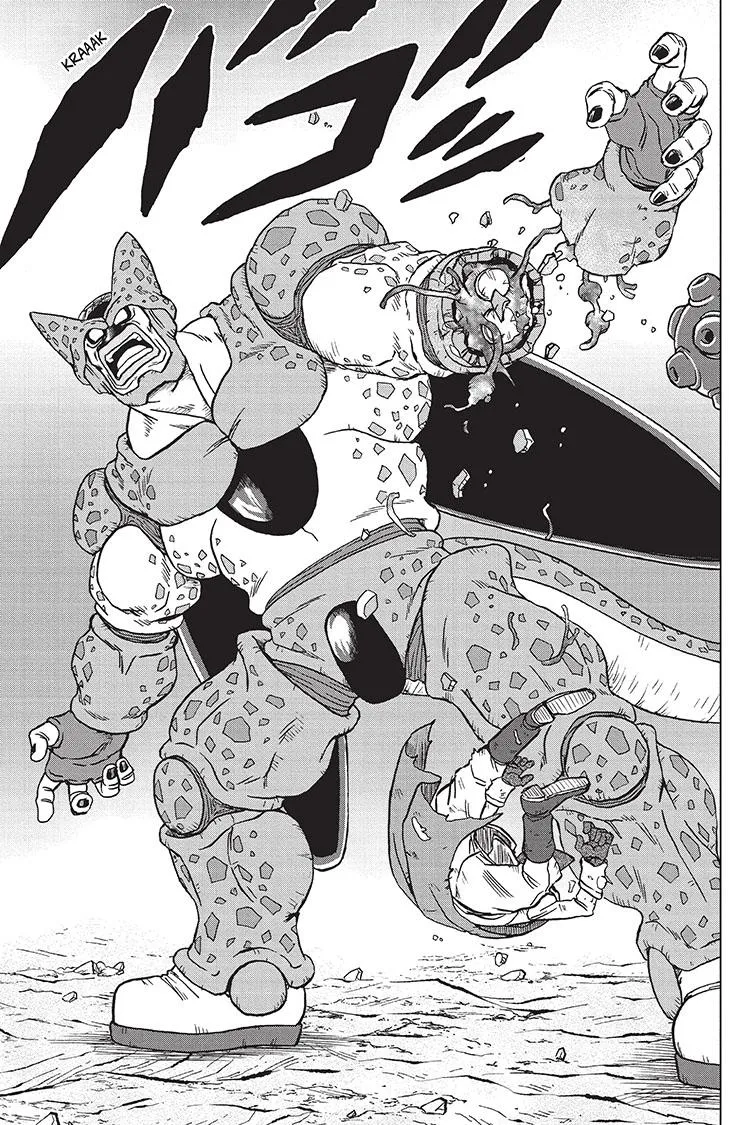 Dragon Ball Super Manga Chapter 98 page 17 - Gamma 2's Resolve