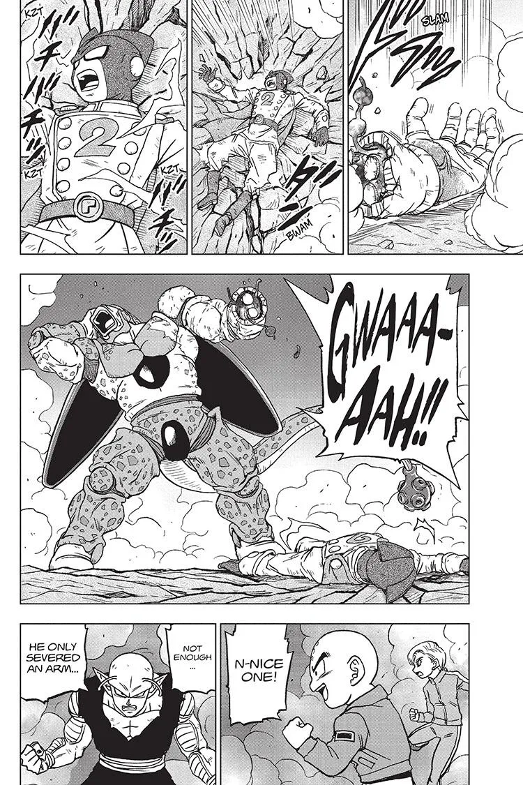 Dragon Ball Super Manga Chapter 98 page 18 - Gamma 2's Resolve