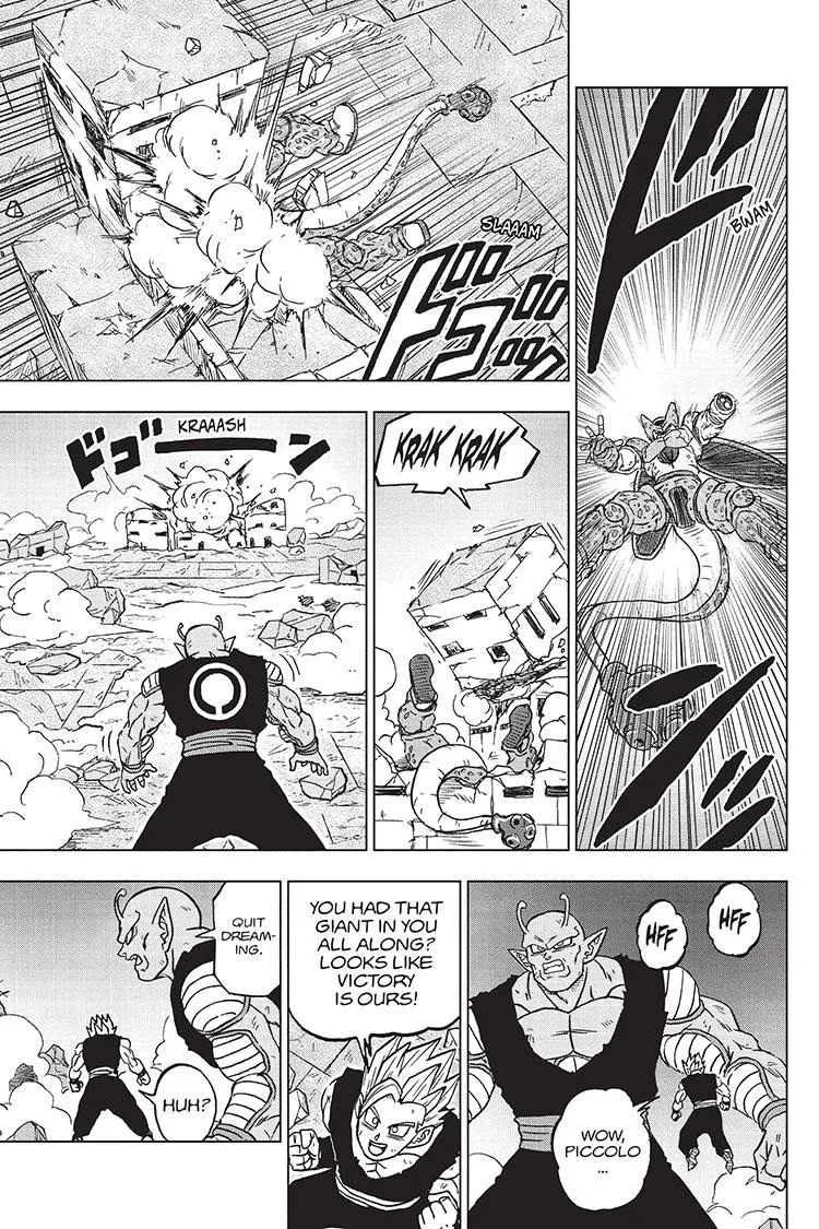Dragon Ball Super Manga Chapter 98 page 25 - Gamma 2's Resolve