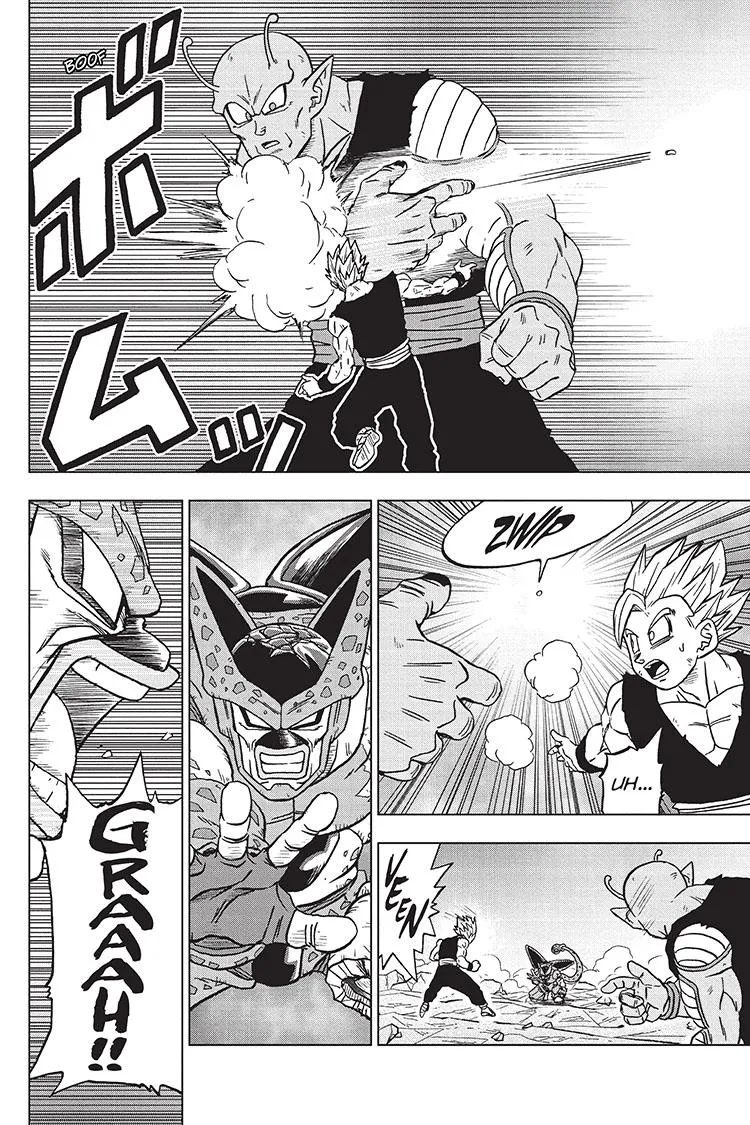 Dragon Ball Super Manga Chapter 98 page 28 - Gamma 2's Resolve