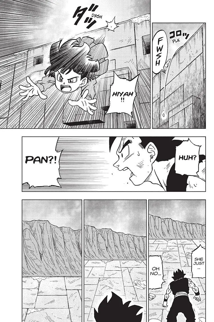 Dragon Ball Super Manga Chapter 98 page 33 - Gamma 2's Resolve