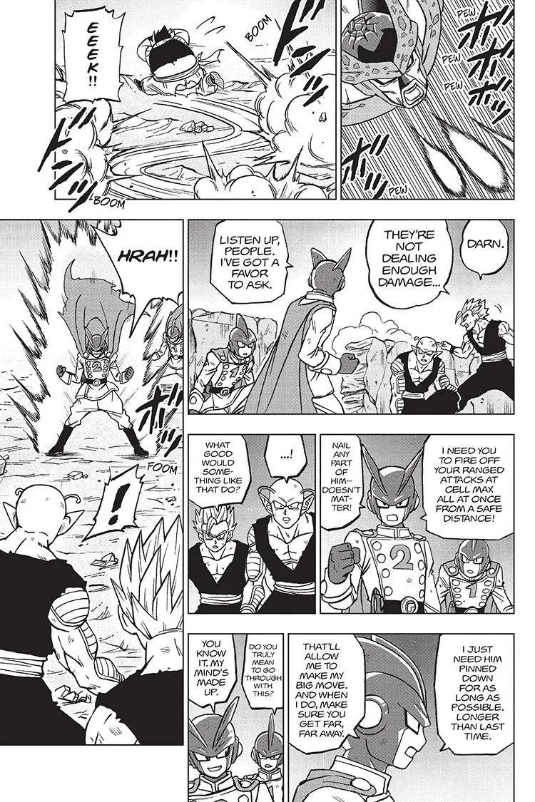 Dragon Ball Super Manga Chapter 98 page 5 - Gamma 2's Resolve