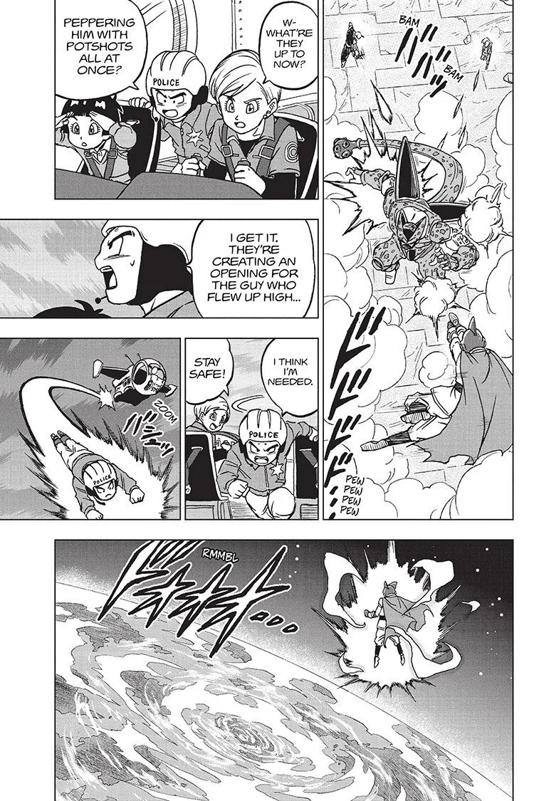 Dragon Ball Super Manga Chapter 98 page 7 - Gamma 2's Resolve